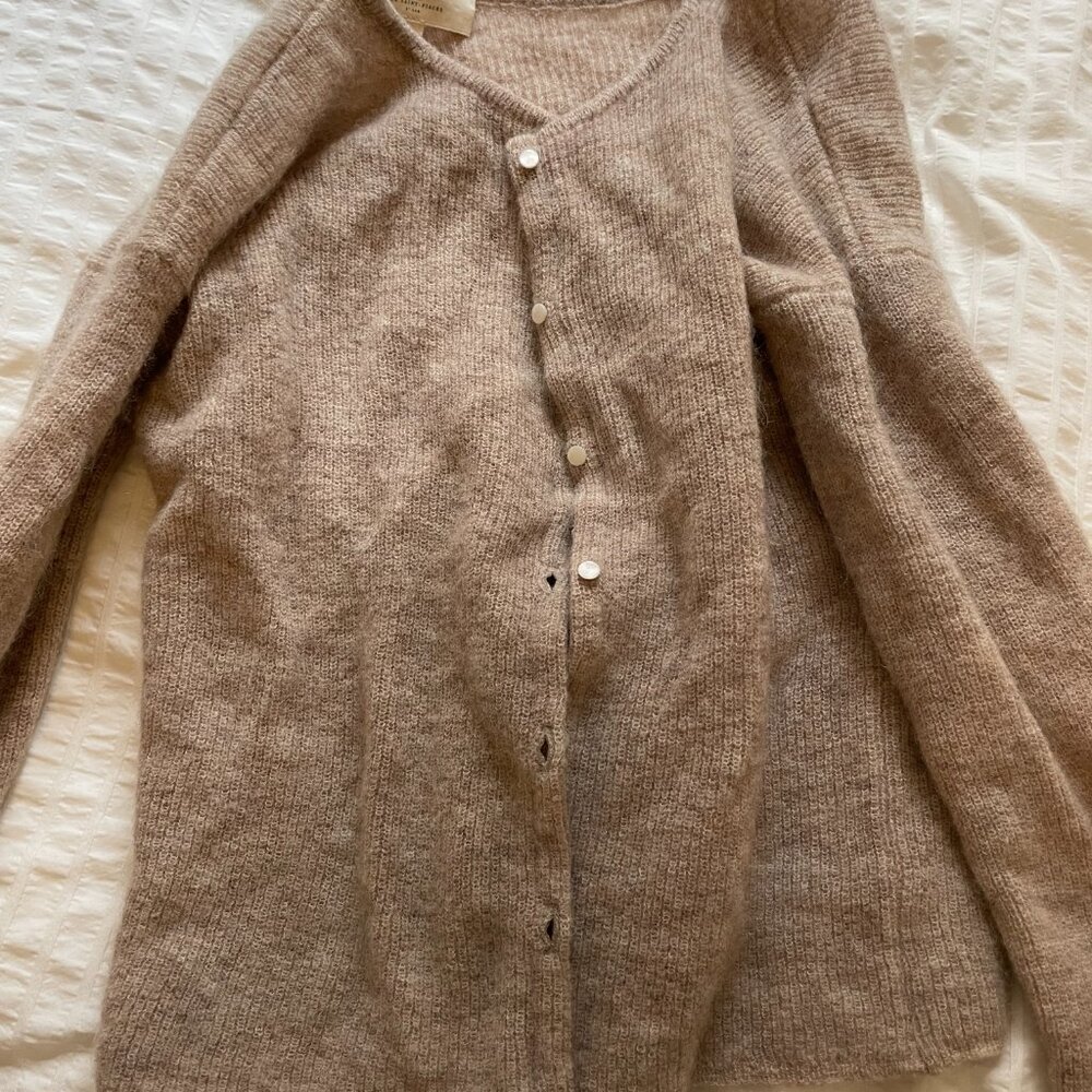 Sezane Gaspard Cardigan Size XS (Light Beige)